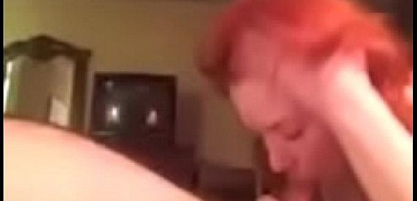  natasha Russian redhead whore sucking and fucking